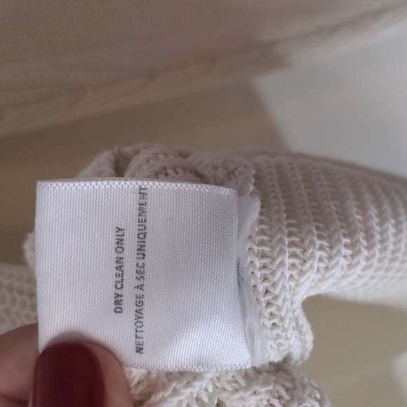 joie Magdelena V-neck Sweater Winter White Small - Picture 7 of 9